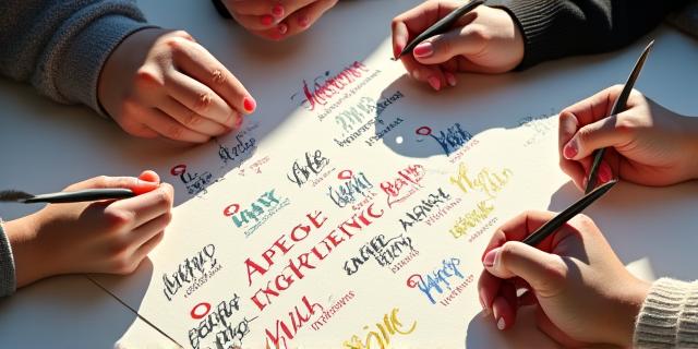 Interkulturelle Kalligraphie Wien